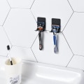 Miniatyrbillede 3 af 5: Razorholder Multifunktionelle Væghængere, Badeværelses Razorholder