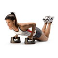 Pikkukuva 3 / 5: Push-up-teline, liukumattomat pehmeät muoviset push-up-kahvat, liukumattomat
