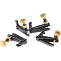 Miniatyrbilde 5 av 5: 4-pakks fiolin stemmeskruer for 4/4-3/4 fiolin Metallstrengjusterer