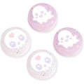 Miniatyrbilde 1 av 5: Ghost Tommelgrep | Halloween Gothic Klar Gele-Glitter Joystick Grip Knapplokk | Kompatibel med Switch Pro Sta