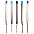 Miniatyrbillede 1 af 5: 100 stk. 424 universelle metal kuglepen refill G2 kuglepenspids