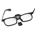 Pikkukuva 3 / 5: Musta Yksikokoinen Valoisa Luppi (250 Astetta Presbyopia), LED