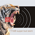 Pikkukuva 5 / 5: snq Langaton moottoripyörä/pyörähälytin, turvallisuushälytin kaukosäätimellä, vedenpitävä IP55, 113 dB Super Loud (Musta)