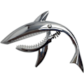 Miniatyrbillede 3 af 5: Guitar Capo i Zink Legering Shark Capo til Akustisk og Elektrisk Guitar med God Håndfølelse, Ingen Fret Buzz og Holdbar
