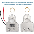 Miniatyrbild 5 av 5: Bluetooth inomhus hygrometer termometer, mini inomhus termometer, temperaturövervakningssensor, digital hygrometer för hem, kontor, julklapp, lämplig för iOS