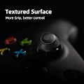 Miniatyrbillede 3 af 5: Konvekse Tommelgreb Sæt: Skin, CQC Joystick Cap Analog Stick Cover til Xbox [XSX/XB1] Controller - Sort, 2 Par (4 stk)