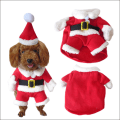 Miniatyrbild 1 av 5: Julkläder för hundar, Santa Claus-dräkt för hundar, vinterdräkt för valpar
