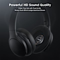 Miniatyrbillede 2 af 5: 1 Bluetooth-headset til mobil / PC / rejser (sort)
