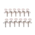 Miniatyrbillede 3 af 5: 6r6l 12-strenget akustisk guitar tuning key tuner streng tuner knap