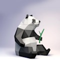 Pikkukuva 5 / 5: 1 kpl 3 kpl 3D Origami Käsintehty Paperieläin Origami Lapsille