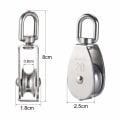 Miniatyrbilde 2 av 5: 2 stk M20 Enkelt Talje 304 Rustfritt Stål, 20mm Enkelt