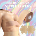 Miniatyrbilde 3 av 5: Usynlig Brystløft Tape Push Up Kroppstape DIY Pustende