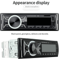 Miniatyrbillede 5 af 5: 1 stk Bilradio Bluetooth bilradio, 1din bilradio, 4x60w bil