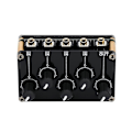 Miniatyrbillede 1 af 5: 1-i-4-ud Passiv Mixer Modul Mini Stereo 4-kanals Passiv Mixer Lyd Mixer 1 Lyd Indgang Til 4 O 4-i-1-ud