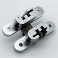 Miniatyrbillede 2 af 5: 3 stk. Skjulte korsformede usynlige hængsler til træhardwaremøbler (43,7 mm)