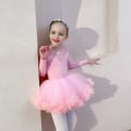 Pikkukuva 1 / 5: Tyttöjen Balettimekko Prinsessa Kimaltava Balettitrikoo Tutu