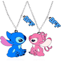 Miniatyrbild 1 av 5: Stitch Halsband Stitch Present Flickor Stitch och Scrump Bästa Vänner Halsband Stitch Bästa Vänner Halsband för 2 Stitch
