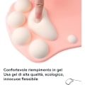 Miniatyrbillede 3 af 3: 1 kattepote musematte med håndledsstøtte, bærbar ergonomisk anti