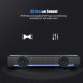 Miniatyrbillede 3 af 5: USB Højttaler, Mini Letvægts Ledningsført Stereo PC Højttaler LED