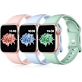 Miniatyrbillede 1 af 5: Sæt med 3 remme kompatibel med Apple Watch 42mm, 44mm, 45mm, 49mm