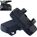 Miniatyrbilde 3 av 3: (Svart) 5CM ekstra tykk bilstol armlene pute albue pute stress lettelse kontorstol gaming stol armlene memory f