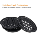 Miniatyrbilde 5 av 5: 10 stk 53 mm/2 tommer ventilasjonsgitter i rustfritt stål for skap