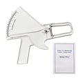 Miniatyrbilde 3 av 4: Personlig hudfold kroppsfett testing hudfold kaliper kroppsfett Bmi kaliper svart