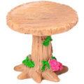 Miniatyrbillede 3 af 5: 3 stk. Bord Stol Harpiks Håndværk Mikro Landskab Ornament Fe