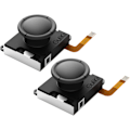 Miniatyrbilde 1 av 5: Guli Switch Joystick-erstatningssett, uten drift, Hall-effekt Joystick for Switch Joycon, OLED Switch Joycon og