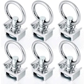 Miniatyrbilde 3 av 4: 10 stk. Enkeltpinner med ring 1000 kg aero lashing pinner for