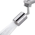 Miniatyrbillede 1 af 5: Dobbeltfunktionel Hane-Aerator til Hun-Gevinde, 1,8 GPM Ekstra Bred Vinkel