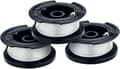 Passar BLACK+DECKER Trimmer Line, 30 fot, 0,065 tum, 3-pack (AF1003ZP)