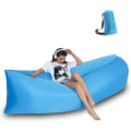 Miniatyrbillede 3 af 5: 1 stk. Lazy oppustelig sofa oppustelig sofa udendørs strand luft