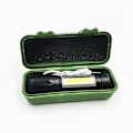 Miniatyrbillede 1 af 5: 2 stk. Zoomable USB Genopladelig Taktisk Lommelygte, Super Lysstærk LED Lommelygte med Indbygget Batteri og Oplader, Zoomable, Vandtæt, Bærbar Lommelygte