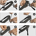Miniatyrbillede 4 af 5: 2 Pak Buggy Clips Barnevognsclips Stroller Hooks Pushchair Hooks til at hænge dine indkøbsposer, håndtaske eller blepose på