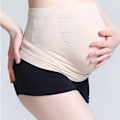 Miniatyrbillede 4 af 5: Graviditetsstøttebælte til kvinder - Maternity Back Belt - Mavebælte - Støtte til mave - Sort - XL