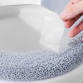 Miniatyrbillede 3 af 5: 3 stk. blødt, tykkere, varmere, strækbart og vaskbart toiletbrætbetræk