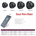 Miniatyrbillede 4 af 5: Akvarie 12v Wave Maker Lcd Display Controller Nedsænkelig 61x51cm