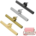Miniatyrbillede 2 af 5: 4 stk. Twist Lock Lås Lige Bånd Lås DIY Håndværk til Punge og