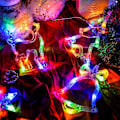 Miniatyrbilde 3 av 5: Julepynt, Julevindulys, 138 LED Multicolor Lyslenke Fjernkontroll 8 Blinkende Moduser Ledningsdrevet