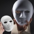 Miniatyrbilde 4 av 5: 10 Hvite Malbare Papirmasker, DIY Papirmasker Maling