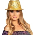 Pikkukuva 2 / 3: Glitterhattu, unisex, discoasu, discotarvike, karnevaali
