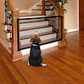 Miniatyrbilde 1 av 5: Hundeframming Folding Retractable Barriere for Sikkerhet Trapper