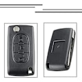 Miniatyrbild 5 av 5: 3-knappars fällbar fjärrnyckel fob-fodral för Citro-en C1 C2 C3 C4 C5 C6 C8 Dispatch C-Quatre C-Triomphe Xrasa Picasso Berlingo Peugeot 207 307 407 bilar K