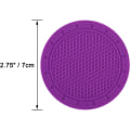 Pikkukuva 5 / 5: 4 kpl Violetit 7 cm Auton Aluslaatat, Liukumattomat Universaalit Auton Sisätilat