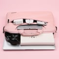 Miniatyrbillede 3 af 4: Sort Laptop Taske Enkeltdel 15 Tommer Vandafvisende Notebook Pose