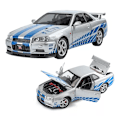Miniatyrbilde 1 av 5: Nissan Skyline Gtr R34 Brian Fast & Furious Minibiler