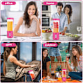 Miniatyrbild 5 av 5: Bärbar Blender, 15.2Oz USB Laddningsbar Blender för Shakes och Smoothies med 6 Blads Juicerkopp, BPA-Fri Plast
