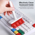 Miniatyrbillede 3 af 5: 1 stk (Rød) Særpræget Keyboard Rengøring 5 i 1 Rengøring
