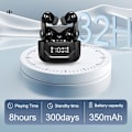 Miniatyrbilde 2 av 5: A17Pro Trådløse Ørepropper med Mikrofon In-Ear Hodetelefoner Trådløst Hodesett for Elskende Par til Valentinsdag for S